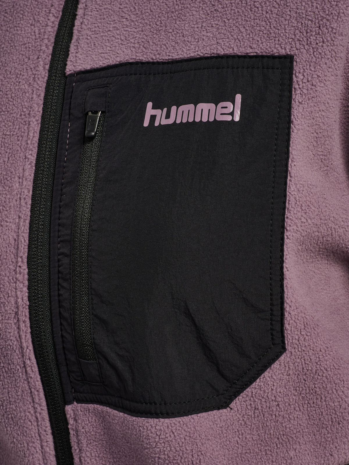 HUMMEL Polar Fleece Jacket Damen (black plum)