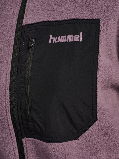 HUMMEL Polar Fleece Jacket Damen (black plum)