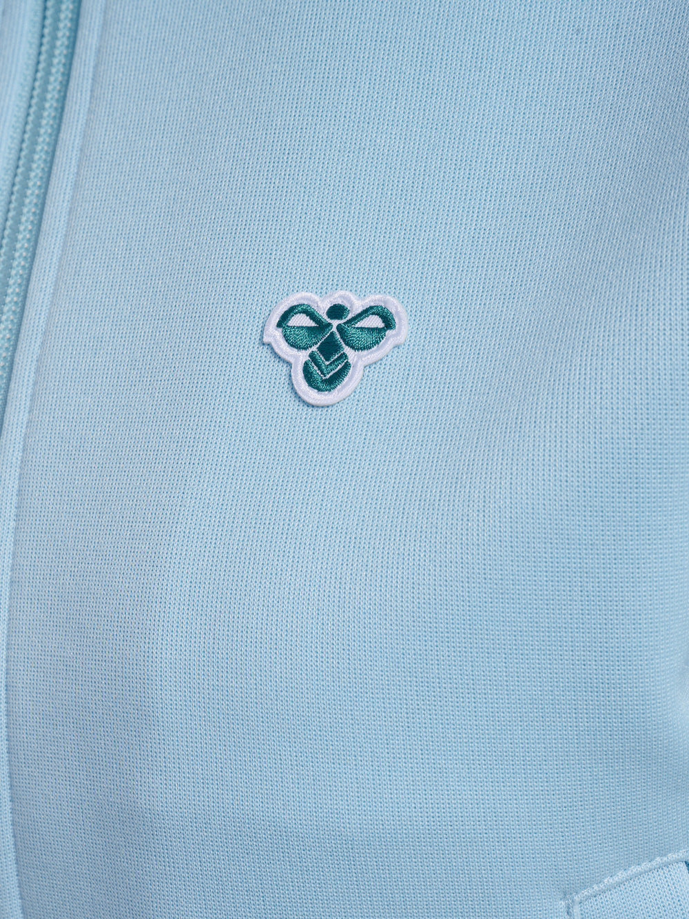 HUMMEL Short Logotape Trackjacket Damen (light blue/teal)