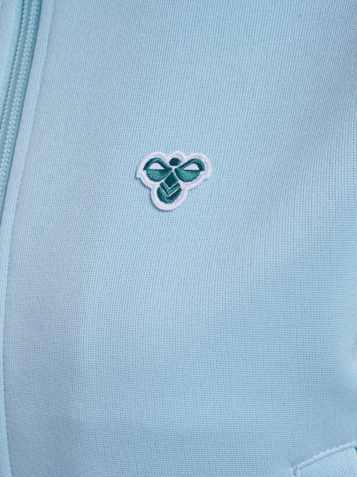 HUMMEL Short Logotape Trackjacket Damen (light blue/teal)