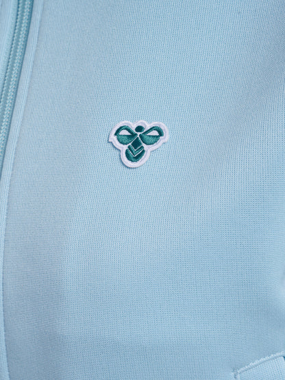 HUMMEL Short Logotape Trackjacket Damen (light blue/teal)