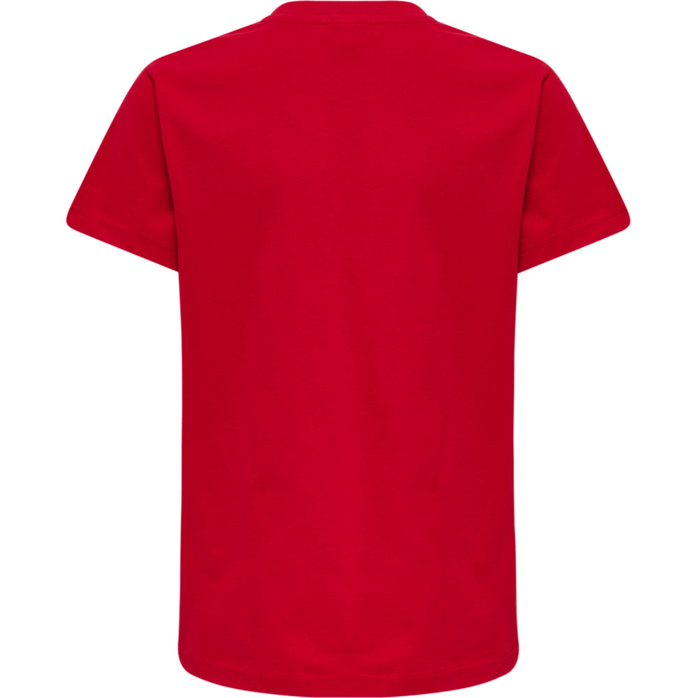 HUMMEL Red Basic T-Shirt S/S Kind (tango red)