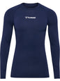 HUMMEL Bl Performance Tee L/S Herren Blau