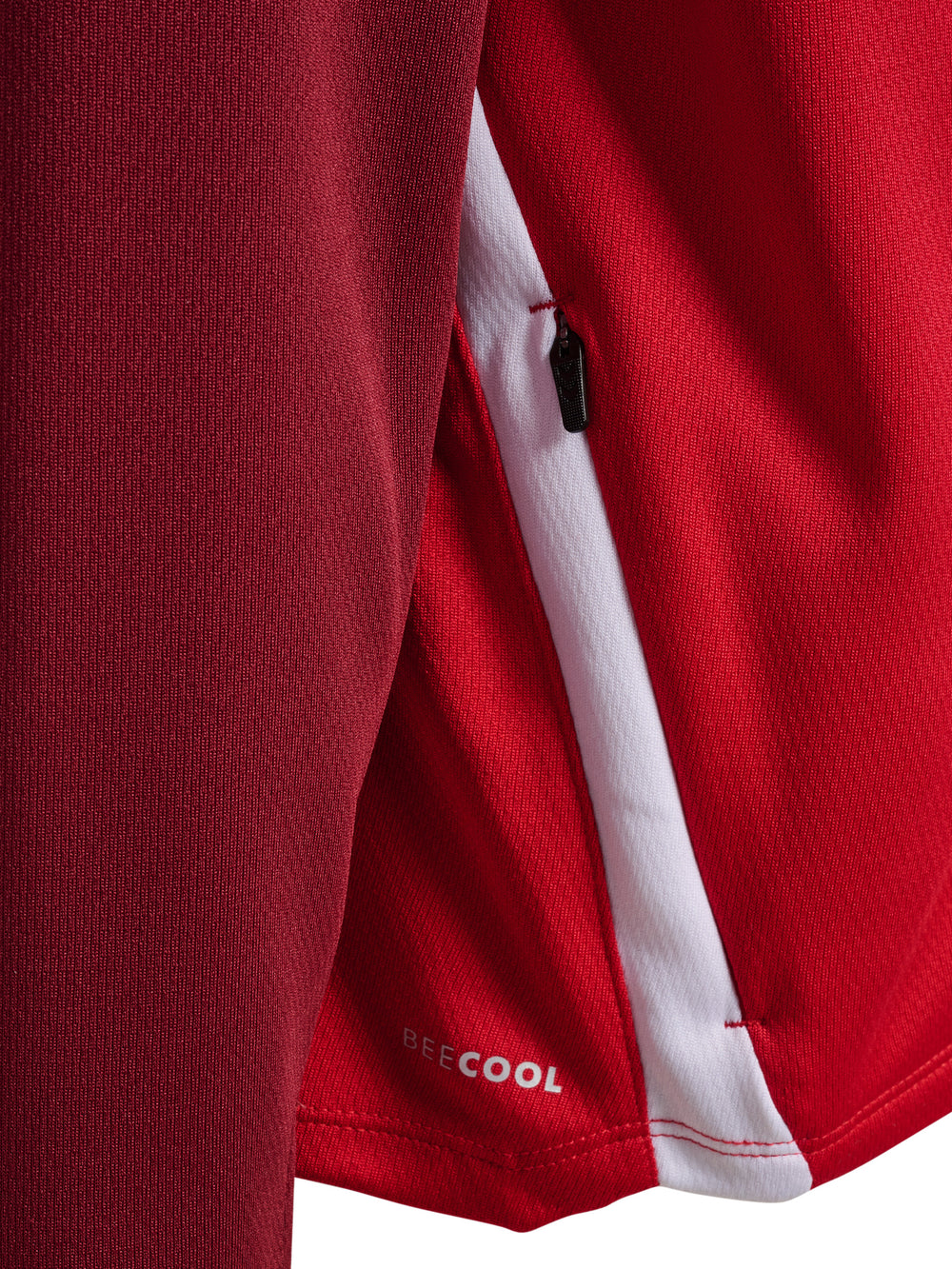 HUMMEL Lead 2.0 Zip Hoodie Kind (true red/maroon)