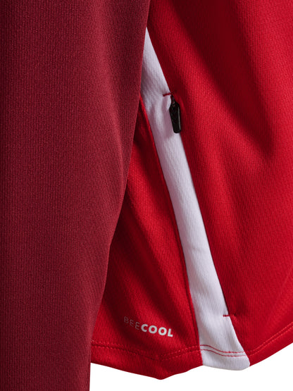 HUMMEL Lead 2.0 Zip Hoodie Kind (true red/maroon)