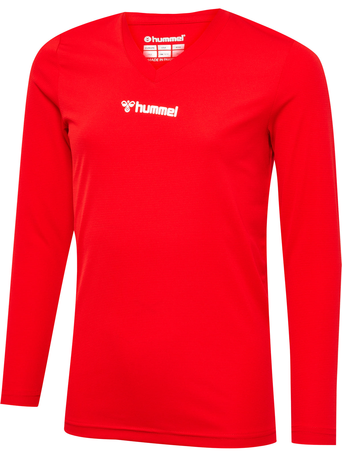 HUMMEL Bl Essential Tee L/S Kind (true red)