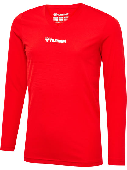 HUMMEL Bl Essential Tee L/S Kind (true red)