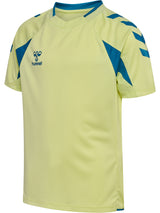 HUMMEL Core 2.0 Jersey S/S Kind (pale lime yellow/celestial)