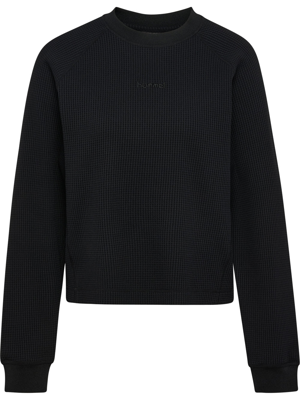 HUMMEL Soft Waffle T-Shirt L/S Damen (black)