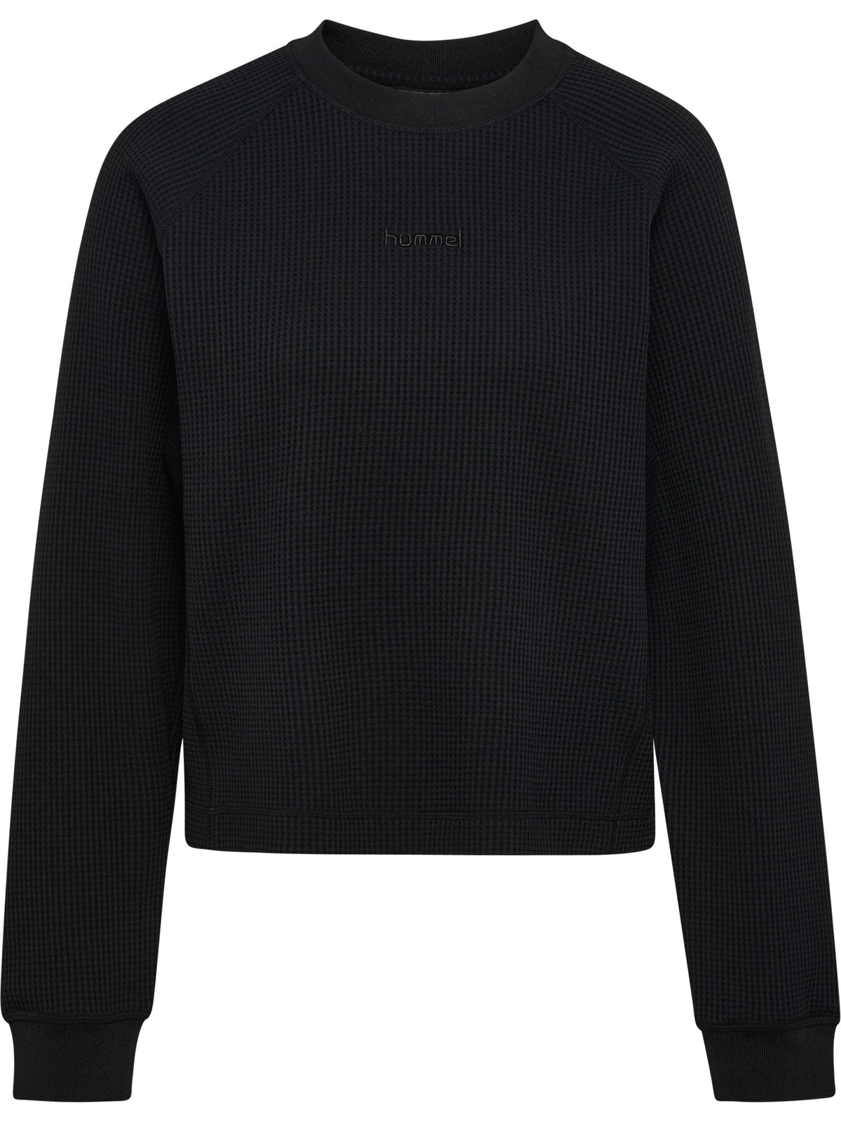HUMMEL Soft Waffle T-Shirt L/S Damen (black)