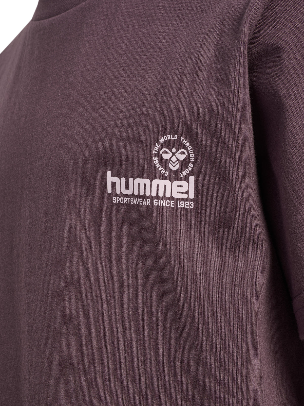 HUMMEL Reg Graphic T-Shirt S/S Kind (black plum)