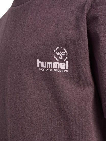 HUMMEL Reg Graphic T-Shirt S/S Kind (black plum)