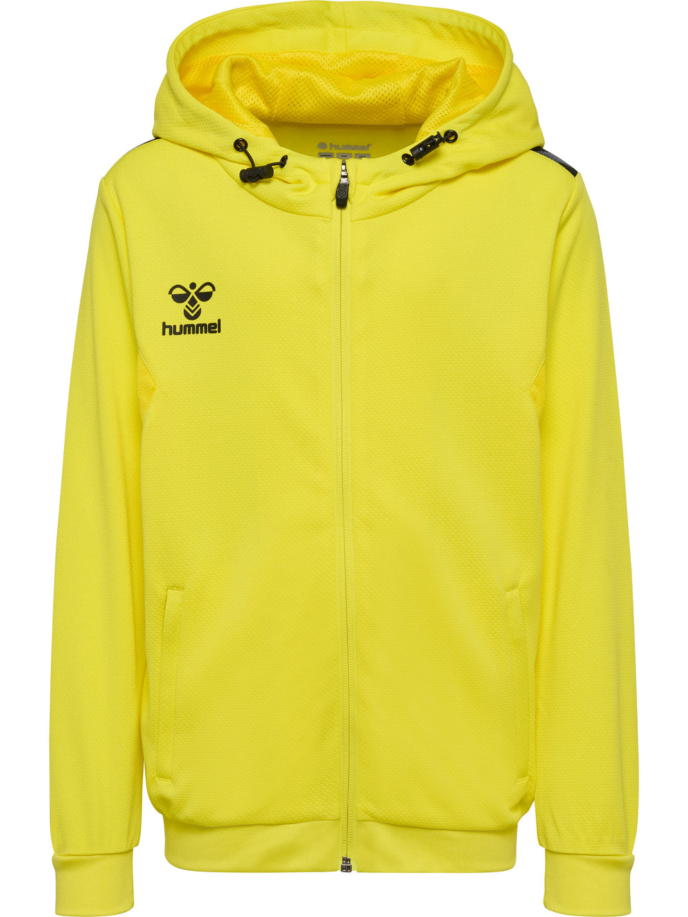 HUMMEL Authentic Pl Zip Hoodie Unisex Kind Gelb
