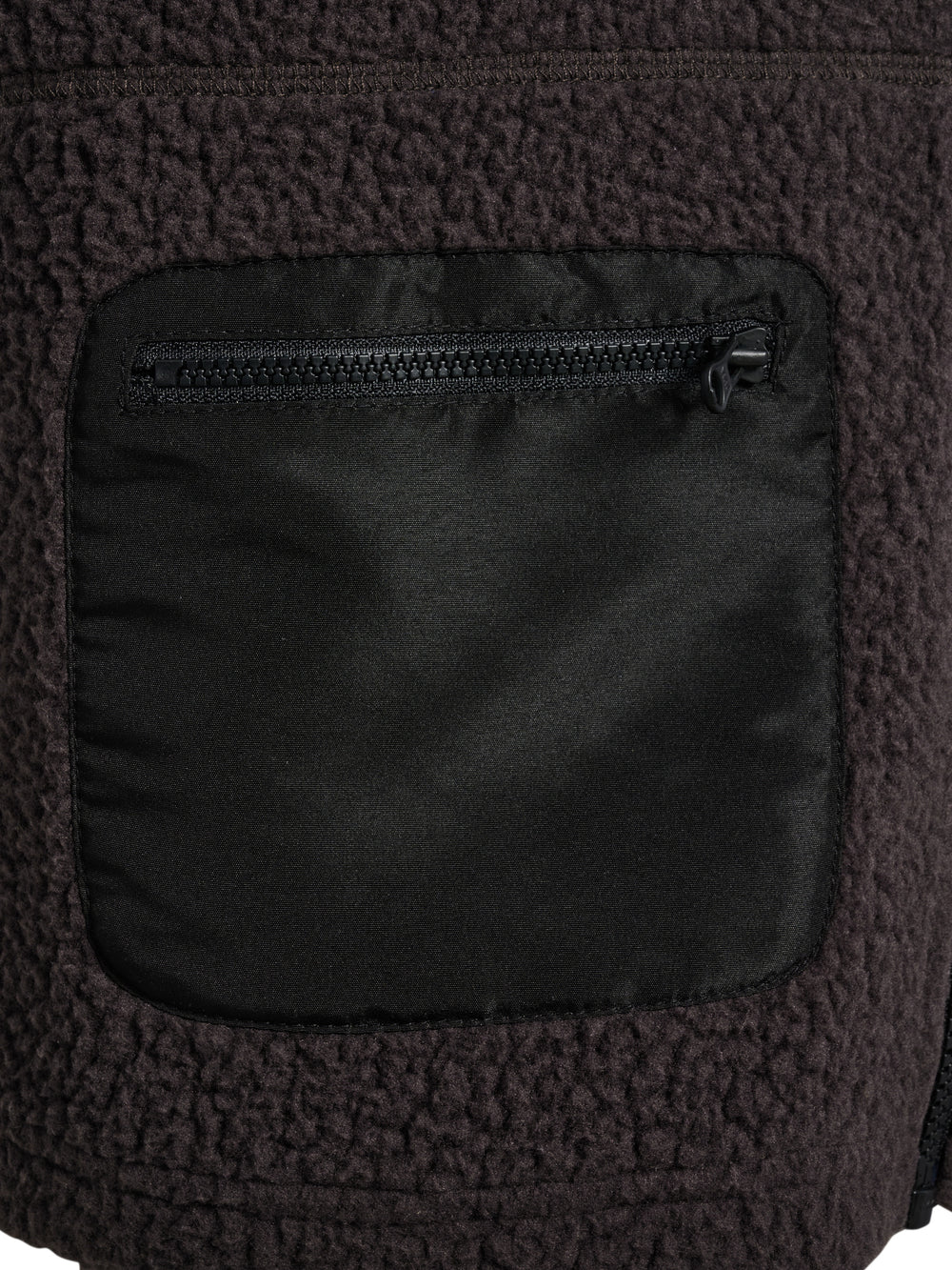 HUMMEL Martini Fleece Zip Vest Kind (chocolate torte)