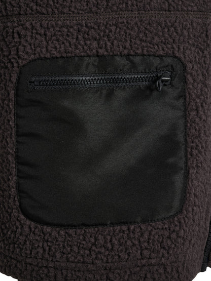 HUMMEL Martini Fleece Zip Vest Kind (chocolate torte)