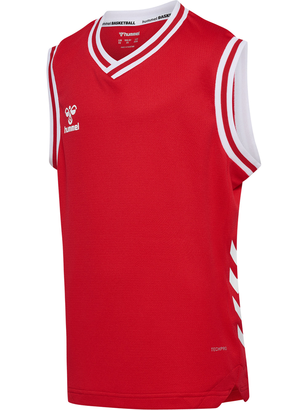 HUMMEL Basket Jersey S/l Kind (true red/white)