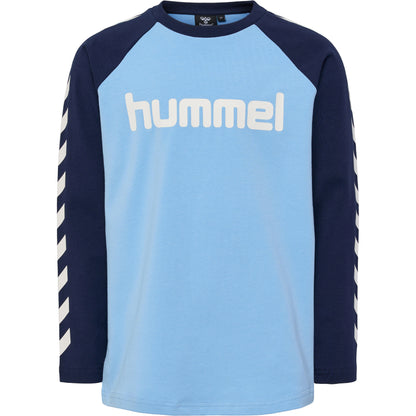HUMMEL Boys T-Shirt L/S Kind (dusk blue)