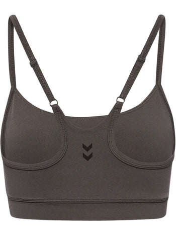 HUMMEL Prima Medium Support Bra Damen (dark gull gray)