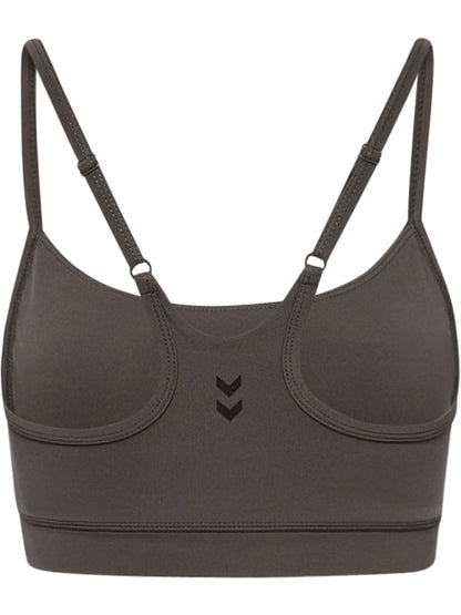 HUMMEL Prima Medium Support Bra Damen (dark gull gray)