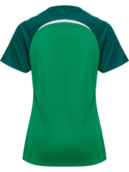 HUMMEL Lead 2.0 Jersey S/S Damen (jelly bean/evergreen)