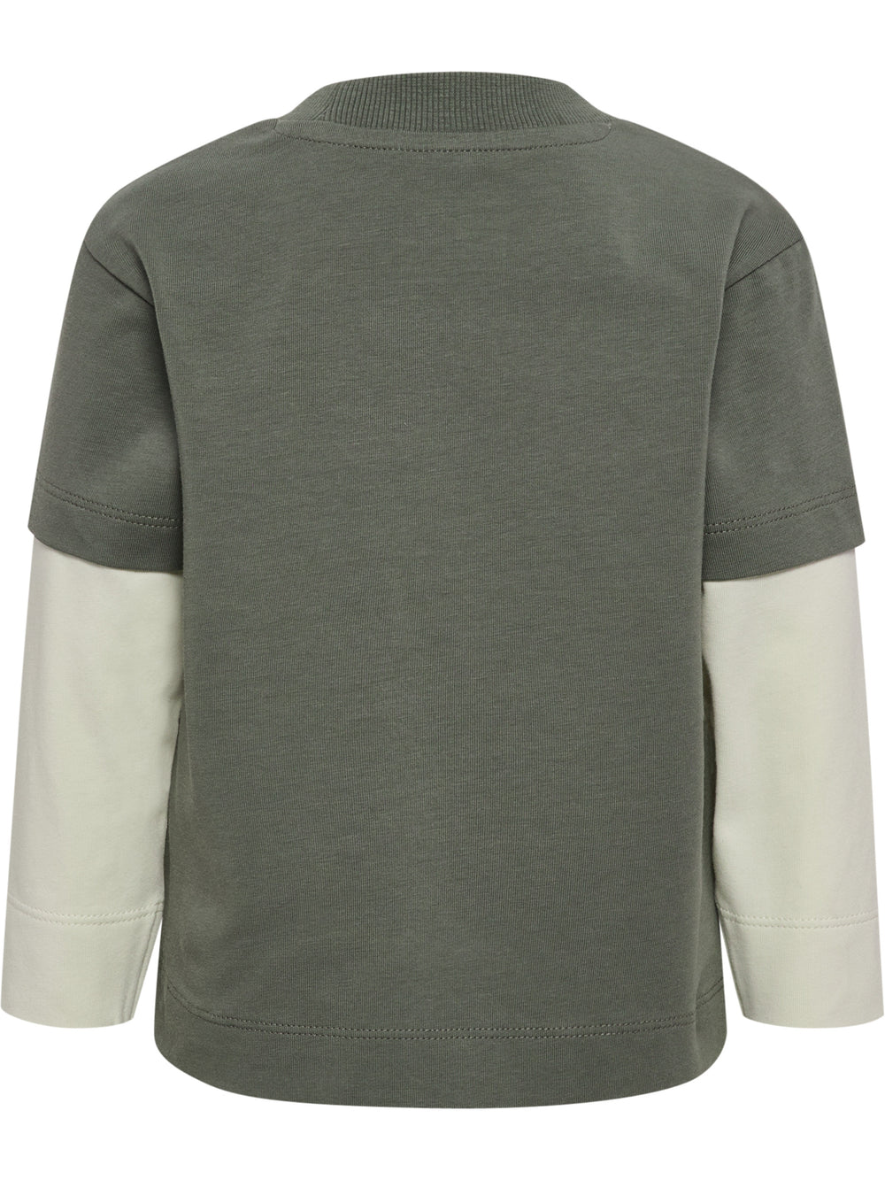 HUMMEL Mini Loose Layer T-Shirt L/S Kind (castor gray)