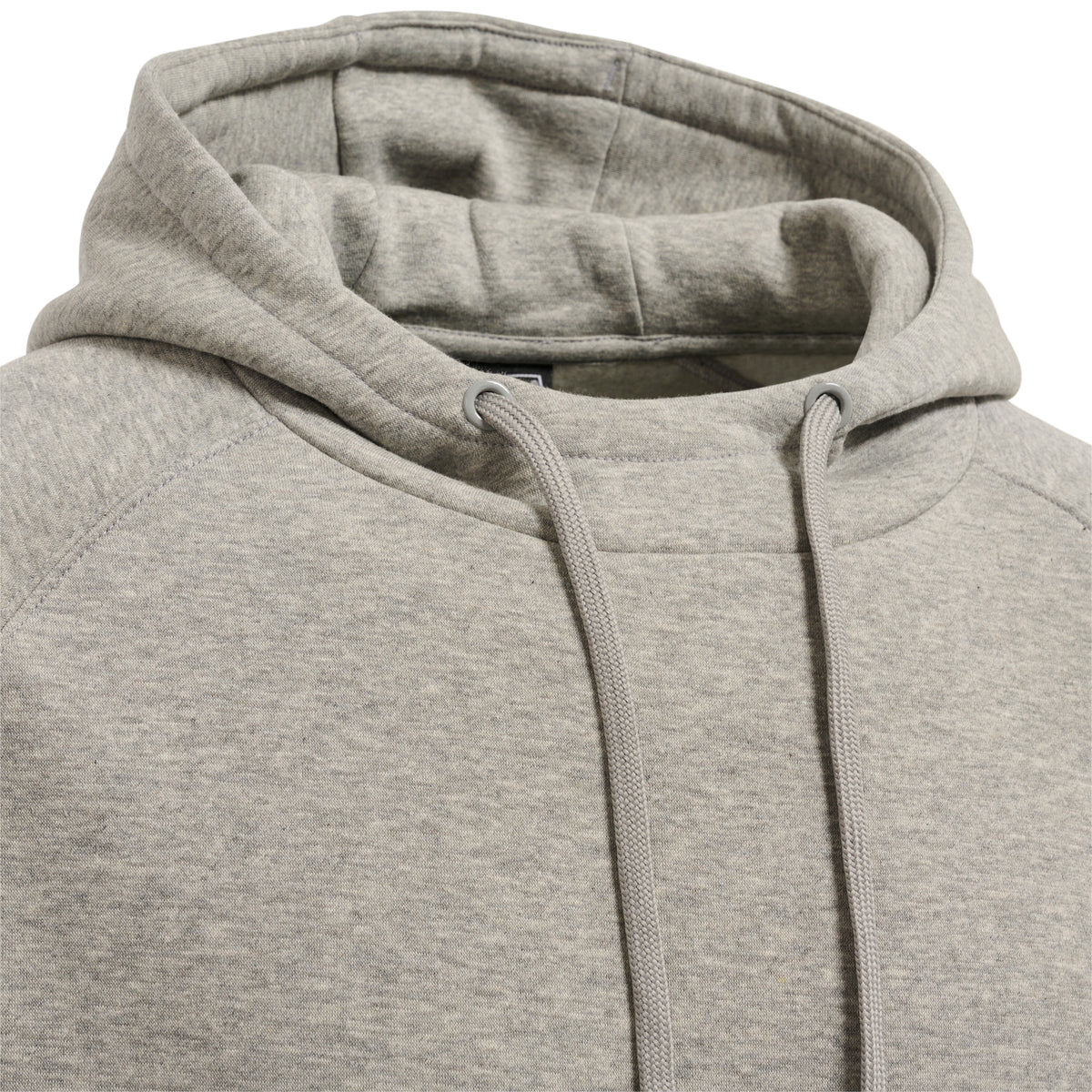 HUMMEL Red Classic Hoodie (grey melange)
