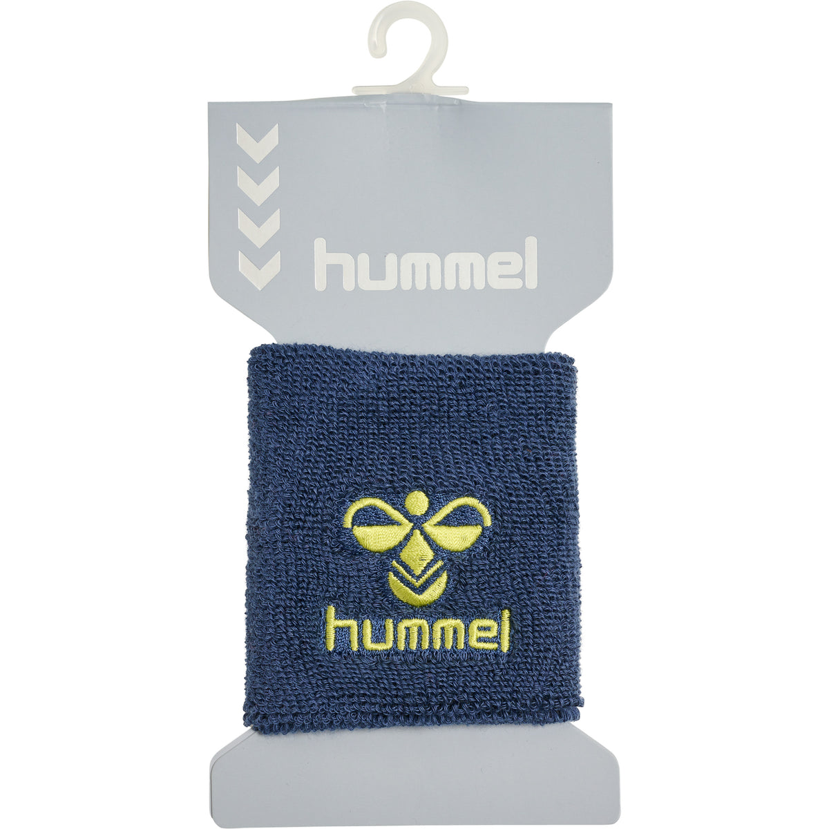HUMMEL Old School Small Wristband (dark denim/lime punch)