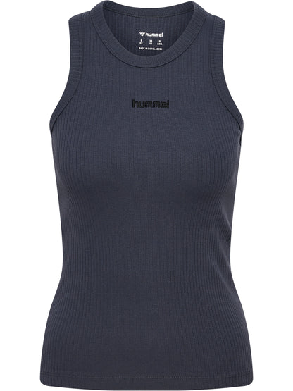 HUMMEL Foundation Rib Tank Top Damen (ebony)