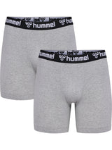 HUMMEL Boxers 2-Pack (grey melange)