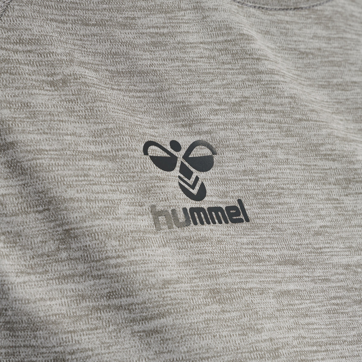 HUMMEL Core XK Core Poly Tee S/S Damen (grey melange)