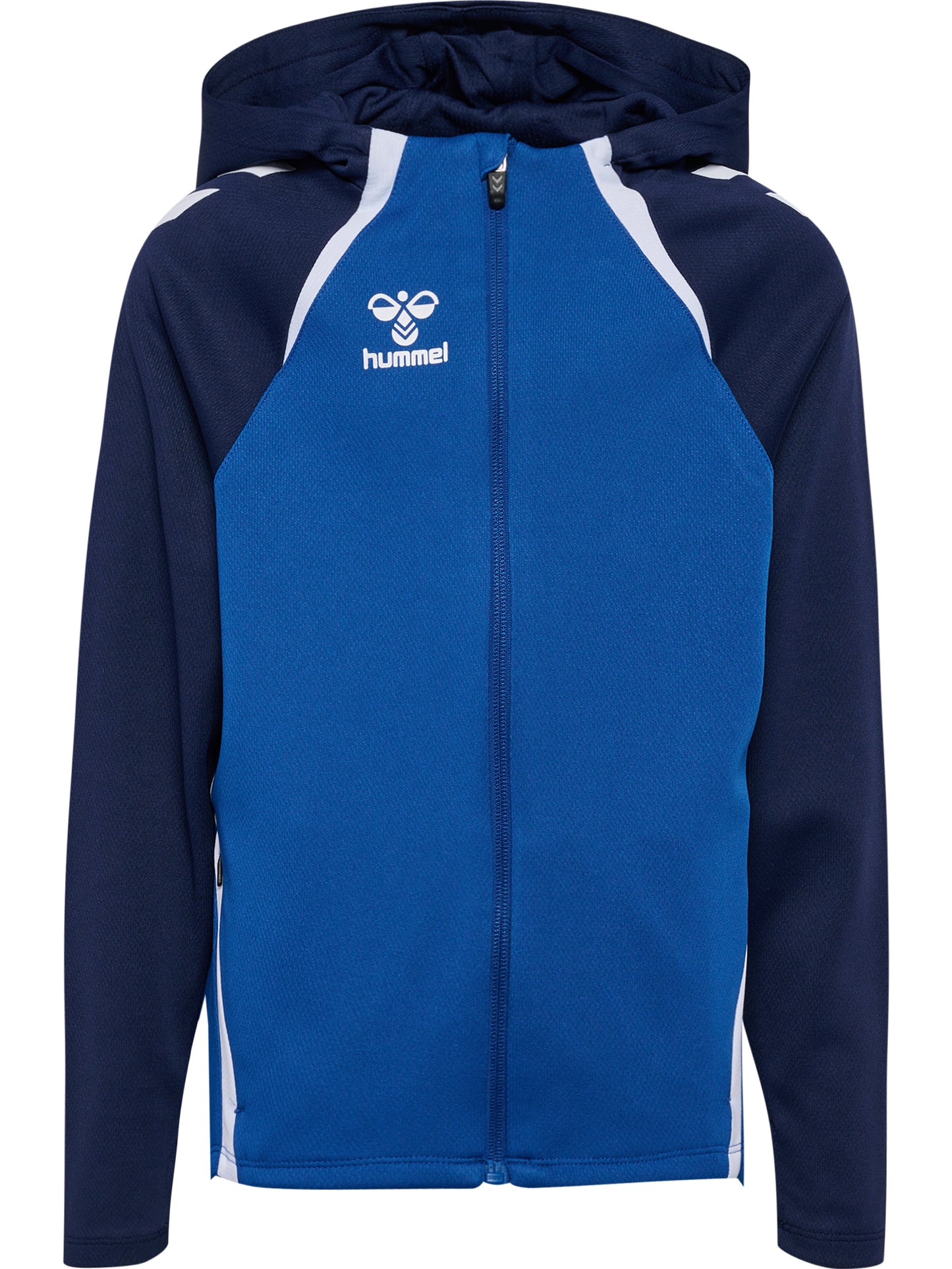 HUMMEL Lead 2.0 Zip Hoodie Unisex Kind Blau