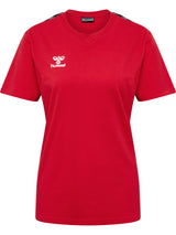 HUMMEL Authentic Co T-Shirt S/S Damen Rot