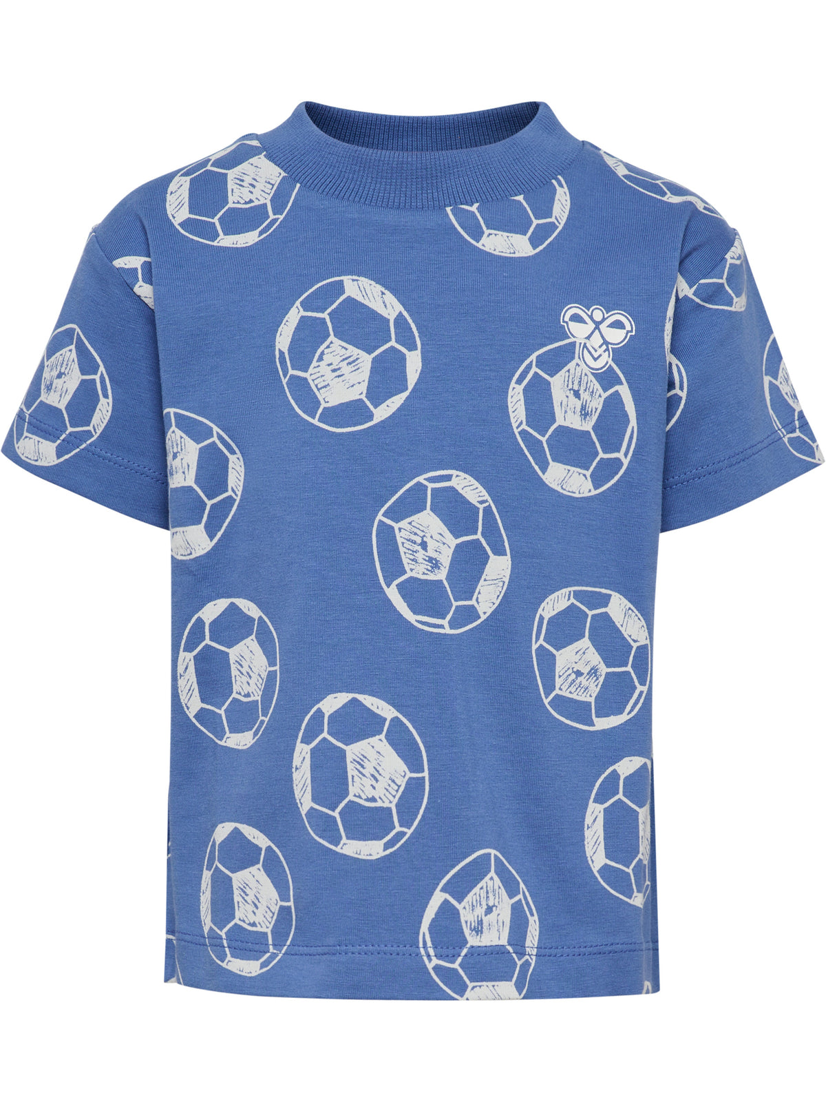 HUMMEL Mini Loose AOP T-Shirt S/S Kind (dutch blue)