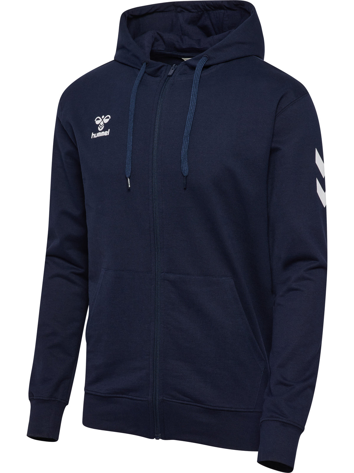HUMMEL Go 2.0 Chevron Zip Hoodie (marine)