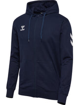 HUMMEL Go 2.0 Chevron Zip Hoodie (marine)