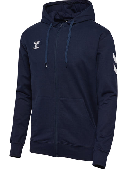 HUMMEL Go 2.0 Chevron Zip Hoodie (marine)