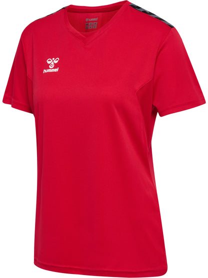 HUMMEL Authentic PL Jersey S/S Damen (true red)