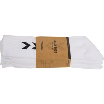 HUMMEL 3-Pack Basic Sock (white)