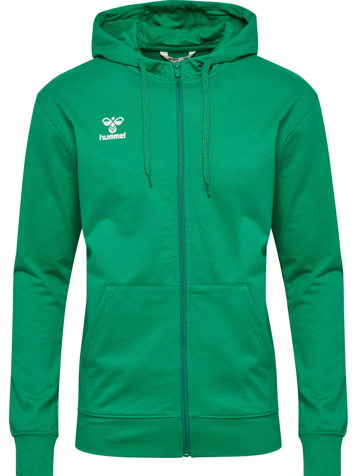 HUMMEL Go 2.0 Chevron Zip Hoodie (jelly bean)