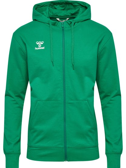 HUMMEL Go 2.0 Chevron Zip Hoodie (jelly bean)