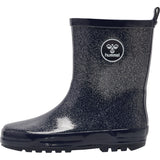 HUMMEL Rubber Boot Glitter Kind (black iris)