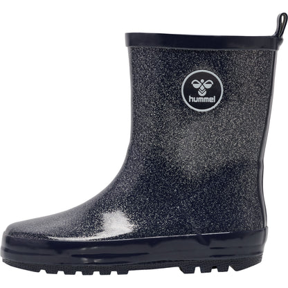 HUMMEL Rubber Boot Glitter Kind (black iris)