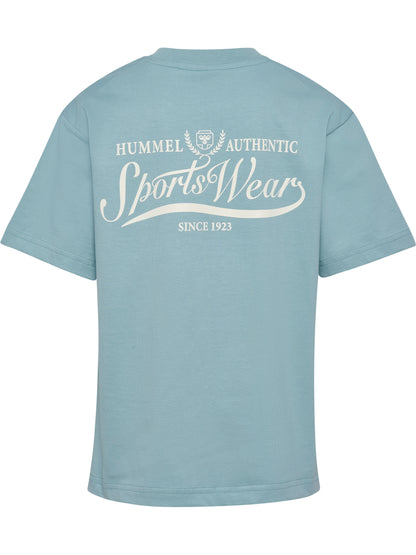 HUMMEL Loose Graphic T-Shirt S/S Bts Kind (tourmaline)