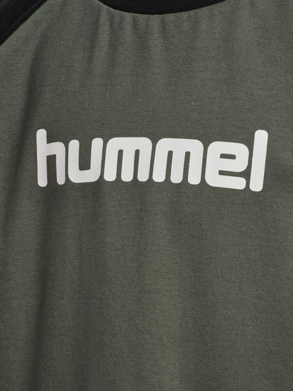 HUMMEL Logo T-Shirt S/S Kind (castor gray)