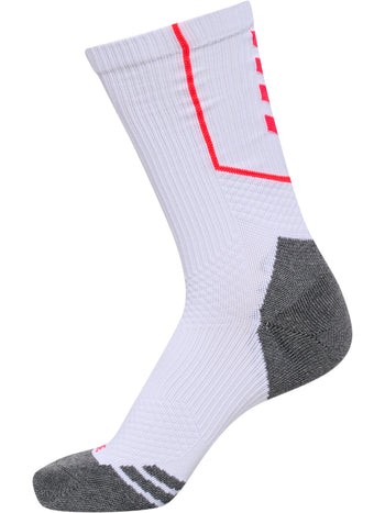 HUMMEL Pro Training Socks Low (white/diva pink)