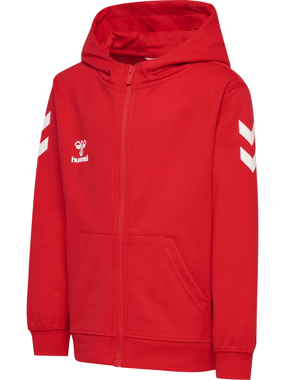 HUMMEL Go 2.0 Chevron Zip Hoodie Kind (true red)