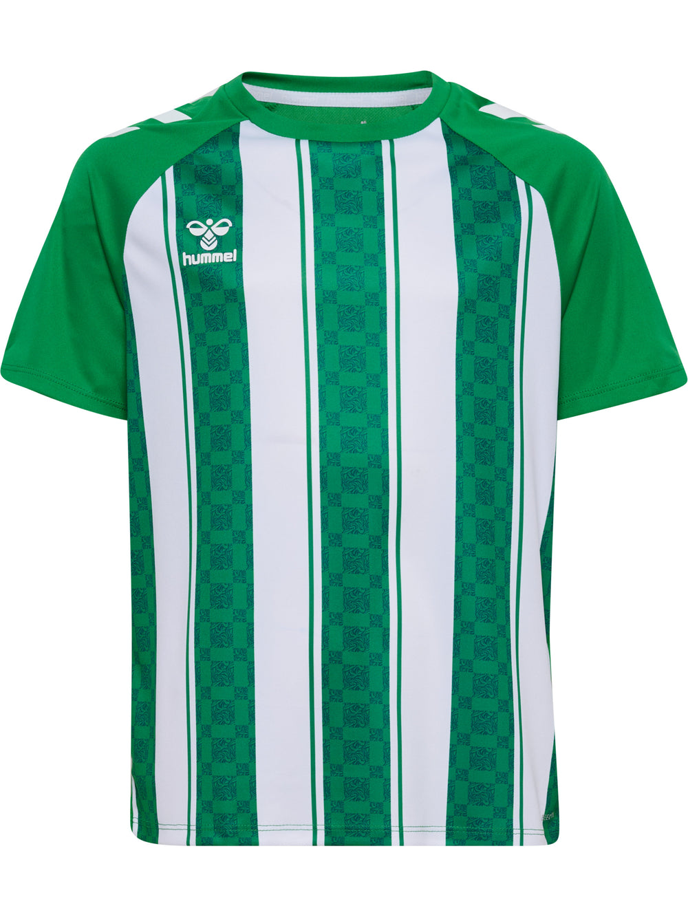 HUMMEL Match Striped Jersey S/S Kind (jelly bean/white)