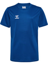 HUMMEL Essential Jersey S/S Unisex Kind Blau