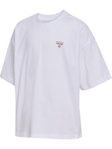 HUMMEL Silly S/S Boxy T-Shirt Solid Kind (bright white)