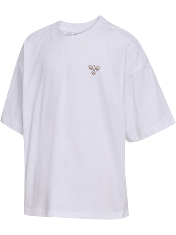 HUMMEL Silly S/S Boxy T-Shirt Solid Kind (bright white)